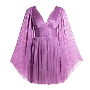 Maria Lucia Hohan Alma Purple Mini Dress